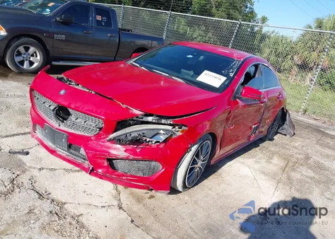 2016 Mercedes-Benz Cla 250 z USA, uszkodzony, nr VIN WDDSJ4EB0GN302964